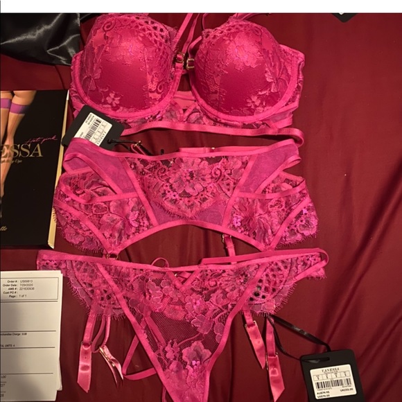 Honey Birdette 4pc set BNWT in box and bag - Picture 3 of 6